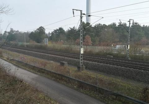 Querung DB-Strecke 4080 Mannheim - Stuttgart und B36
